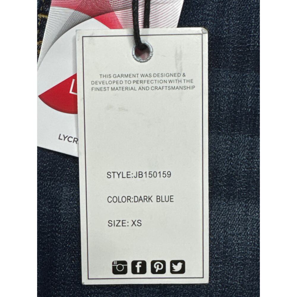 NWT Judy Blue Women's High Waist Blakely Pull On Bermuda Shorts - XS (24x7.5) - Picture 4 of 9